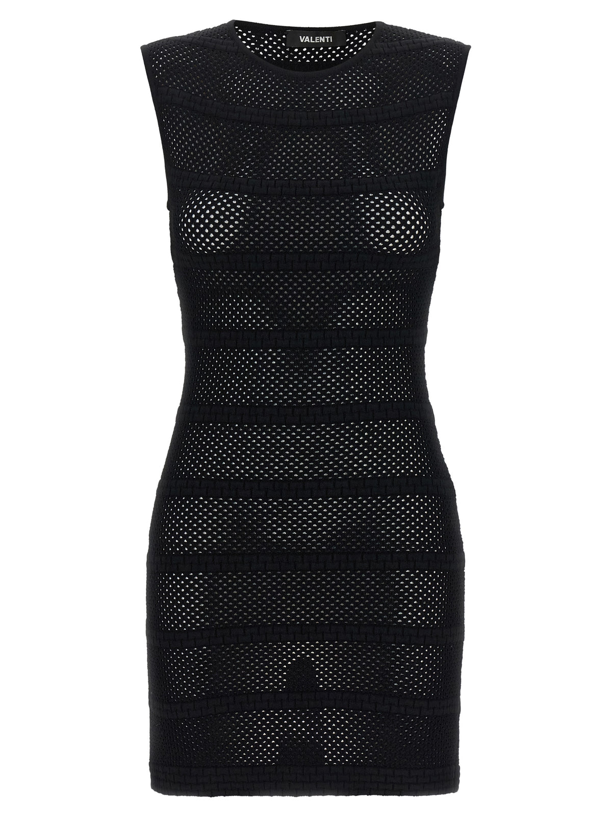 ANTONINO VALENTI Robe Courte Noire en Viscose