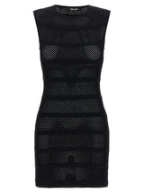 ANTONINO VALENTI Robe Courte Noire en Viscose