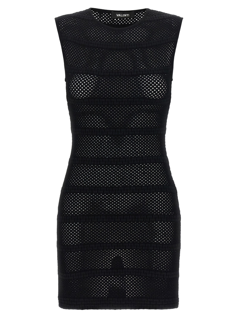 ANTONINO VALENTI Robe Courte Noire en Viscose