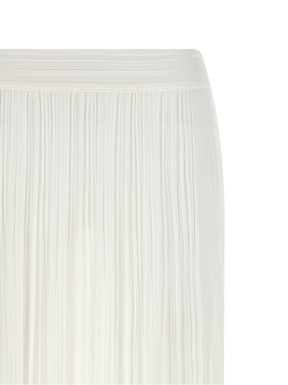 ANTONINO VALENTI Mini-jupe en viscose blanche