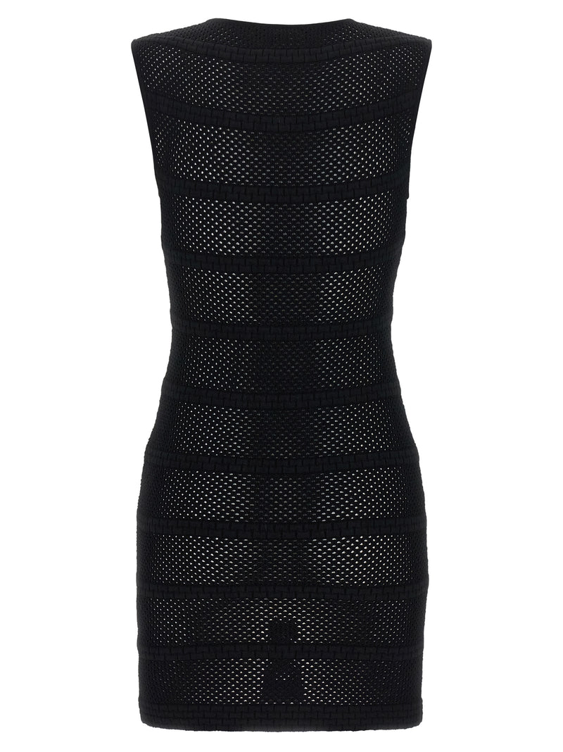 ANTONINO VALENTI Robe Courte Noire en Viscose