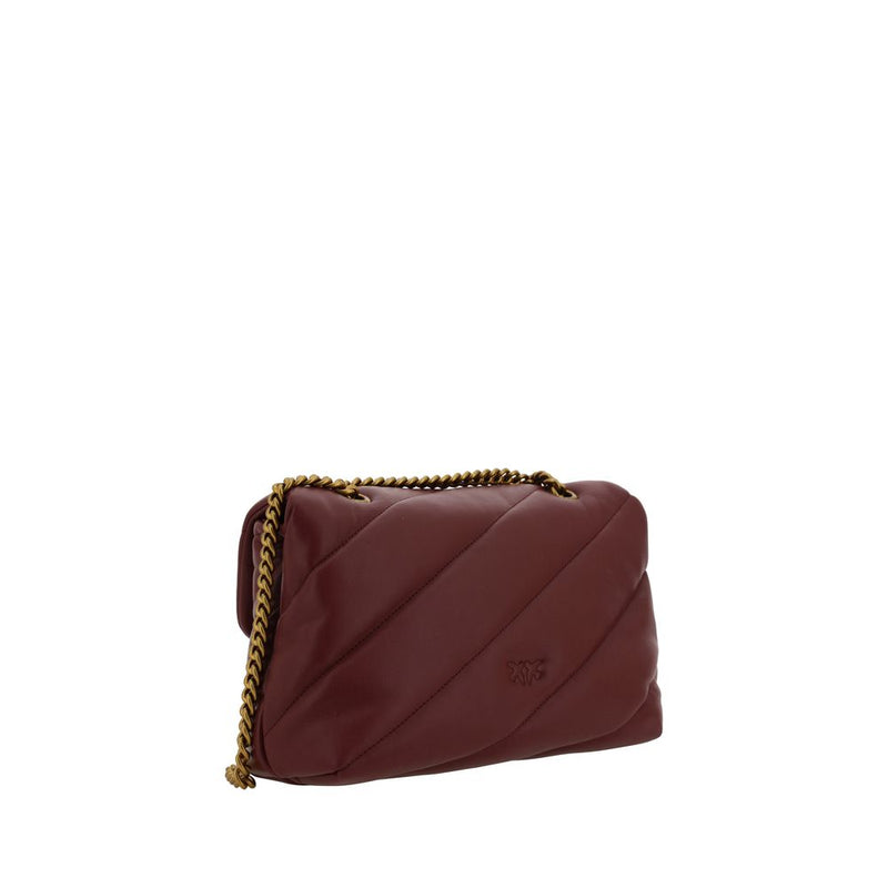 Sac bandoulière PINKO Bos Taurus en cuir de veau multicolore