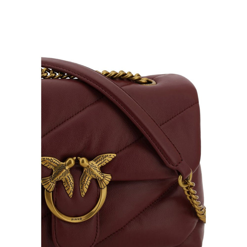 Sac bandoulière PINKO Bos Taurus en cuir de veau multicolore
