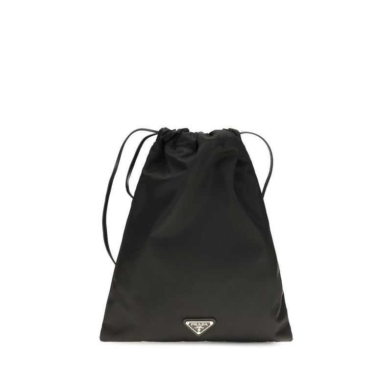 Prada Black Re-Nylon Clutch - Functional Elegance