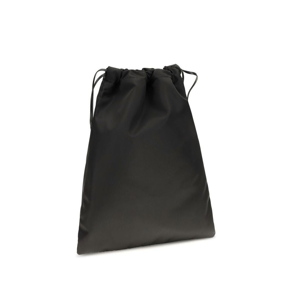 Portefeuille Prada en polyamide noir