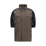Veste Sacai bicolore en coton