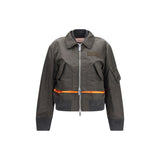 Blouson bomber bicolore en nylon Sacai