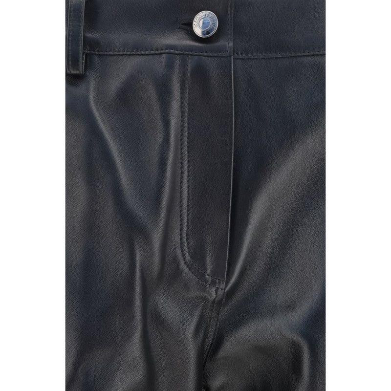 Magda Butrym Black Leather Pants