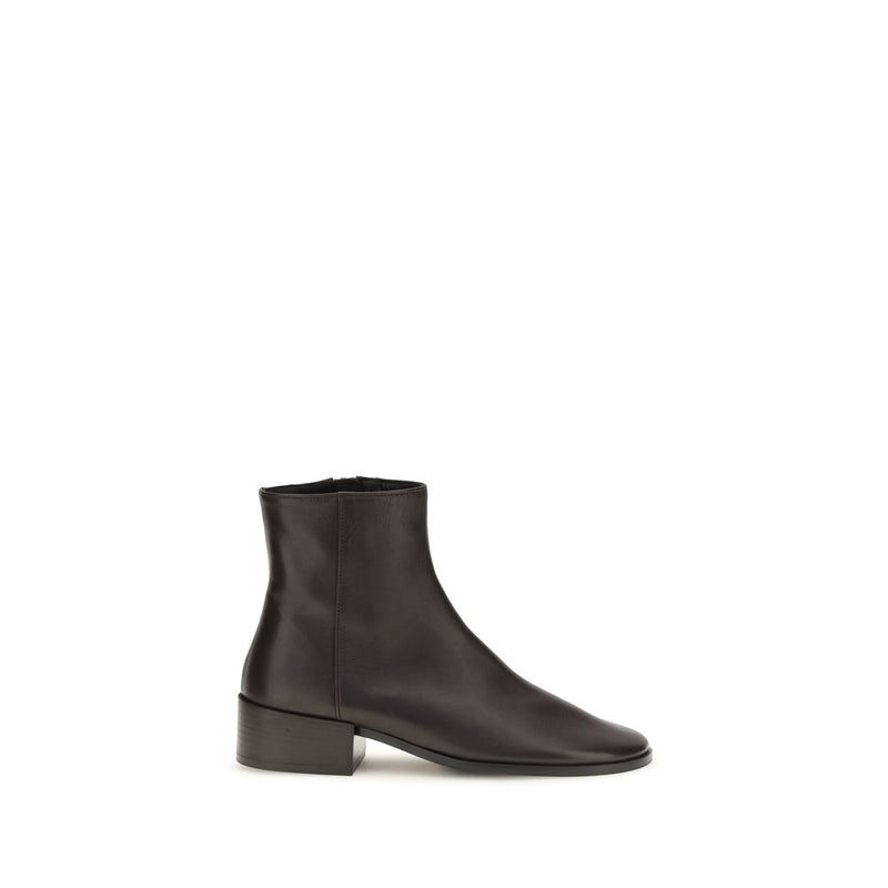 Chers Bottines Cheville en Cuir de Veau Marron Frances Bos Taurus