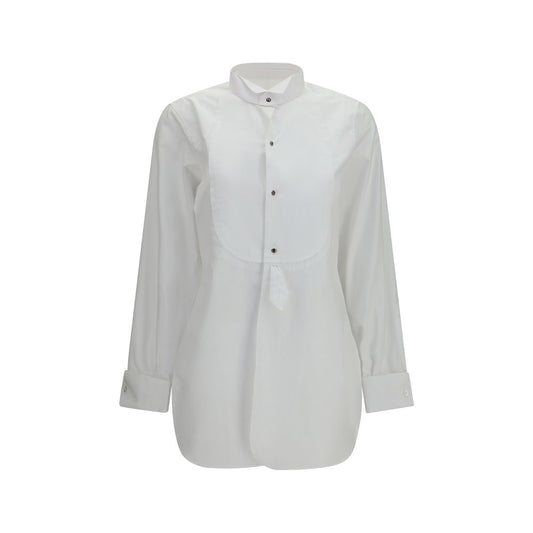 Chemise habillée en coton blanc Maison Margiela