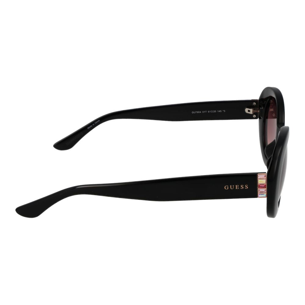 Lunettes de soleil Guess en plastique noir