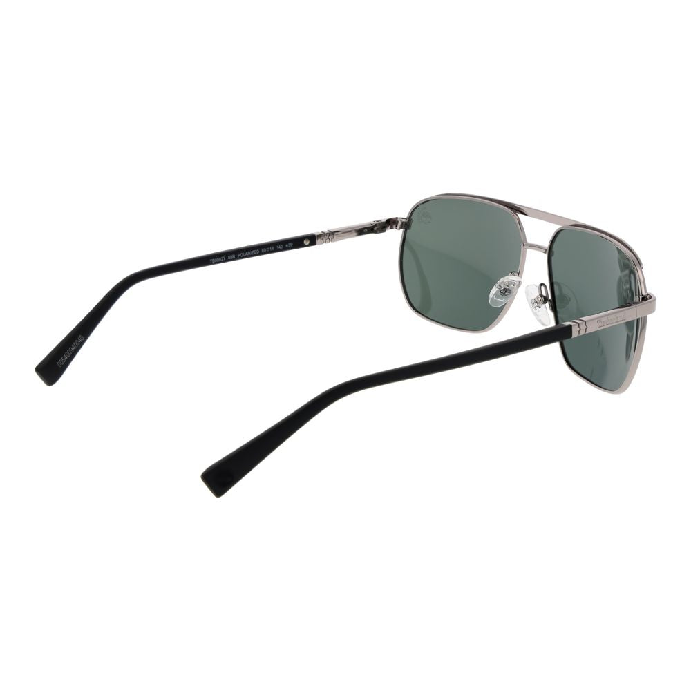 Lunettes de soleil Timberland en métal gris