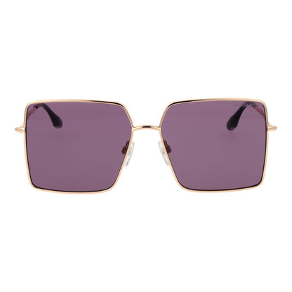 Trussardi Gold Stainless Steel Sunglasses