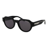 Lunettes de soleil Trussardi en acétate noir