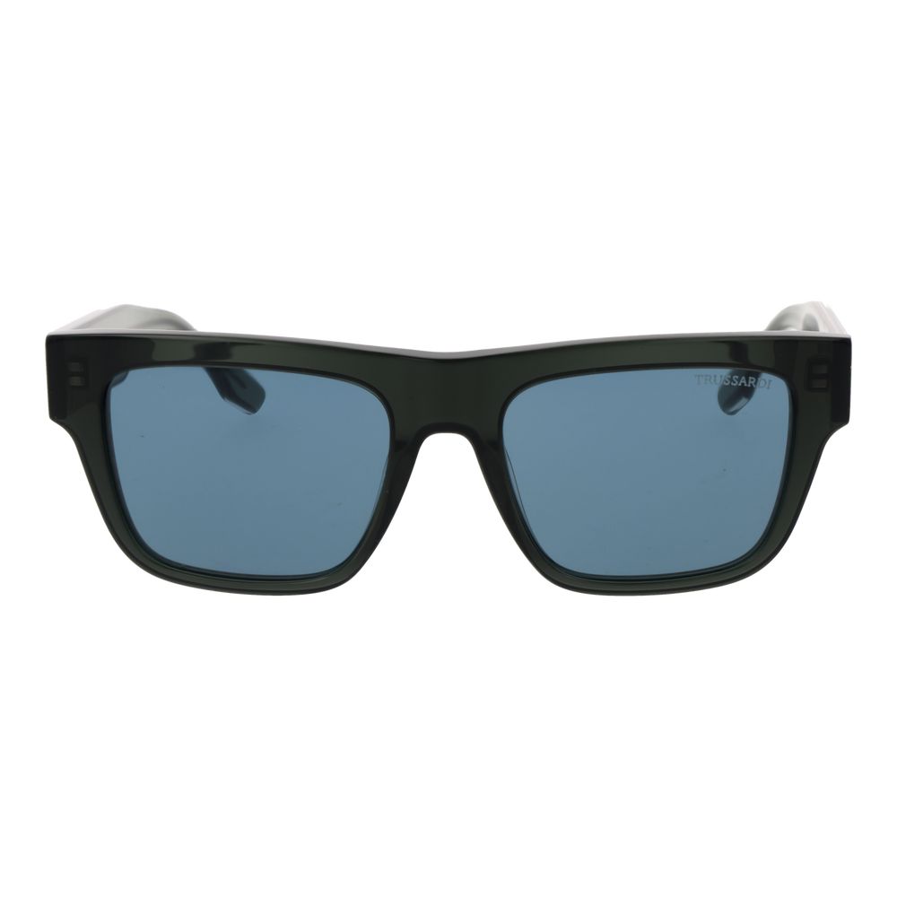 Lunettes de soleil bicolores en acétate Trussardi