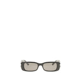 Lunettes de soleil Balenciaga noires en acétate
