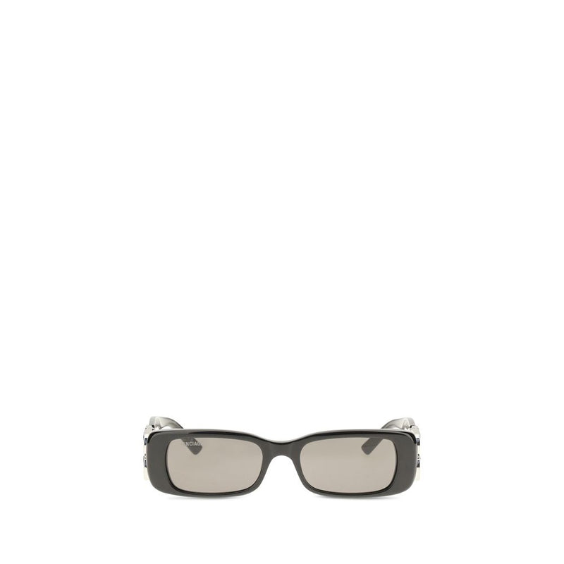 Balenciaga Black Acetate Sunglasses