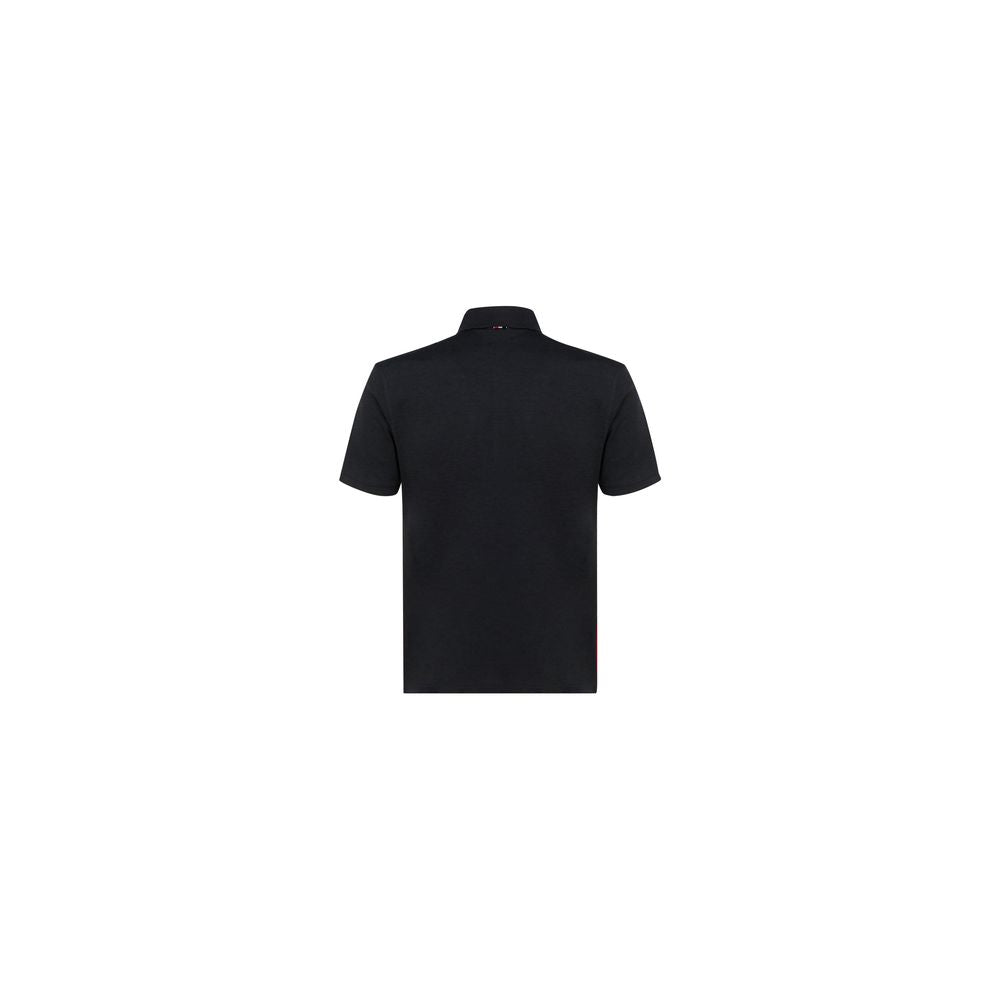 Polo en coton gris Thom Browne