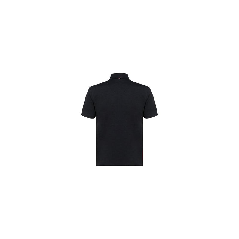 Thom Browne Gray Cotton Polo Shirt