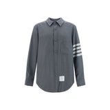Chemise habillée en laine grise Oves Aries Thom Browne