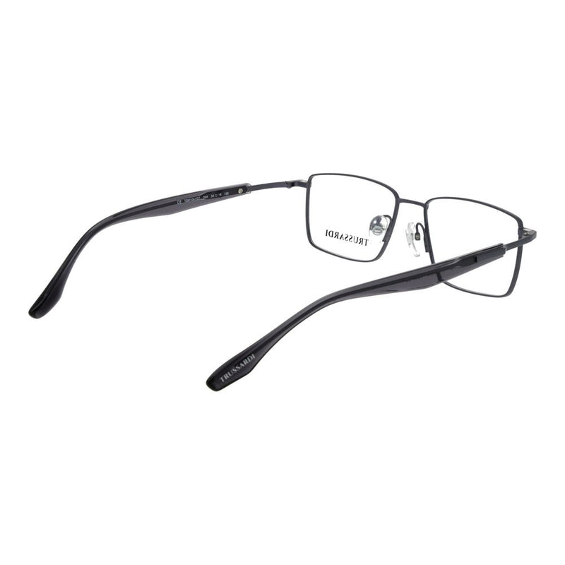 Lunettes (monture) Trussardi grises en acier inoxydable