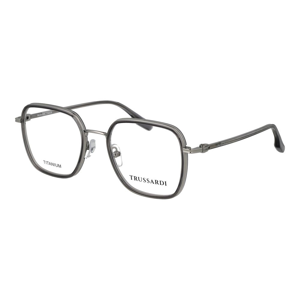 Lunettes Trussardi en titane gris (montures)