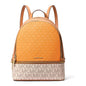 Michael Kors Orange Canvas Backpack