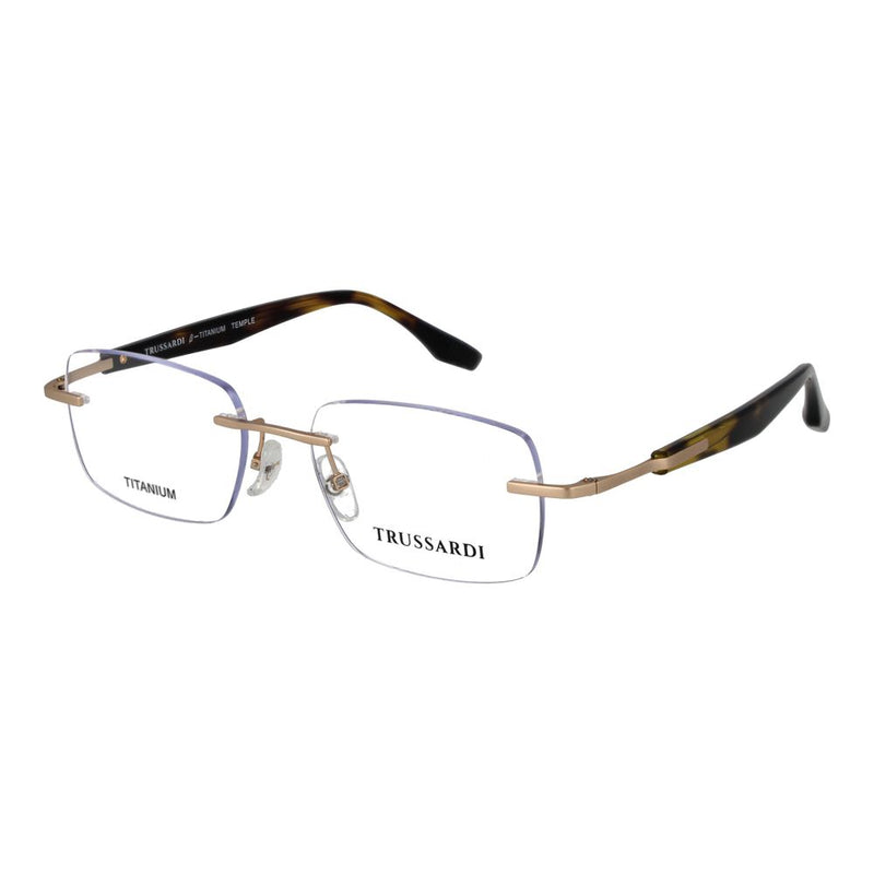 Lunettes Trussardi en acier inoxydable doré (montures)