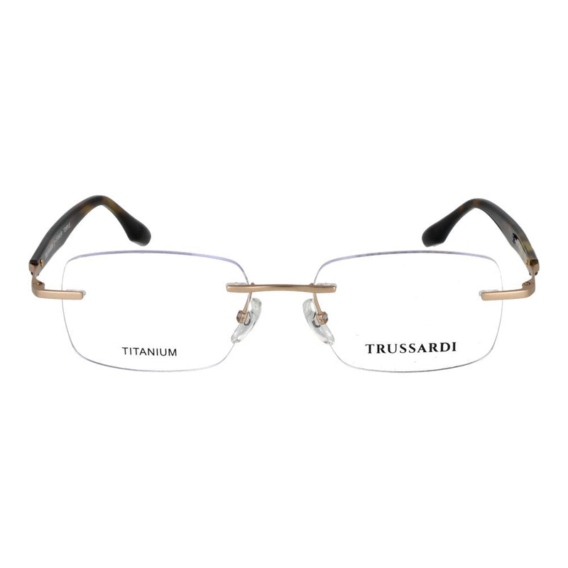 Lunettes Trussardi en acier inoxydable doré (montures)