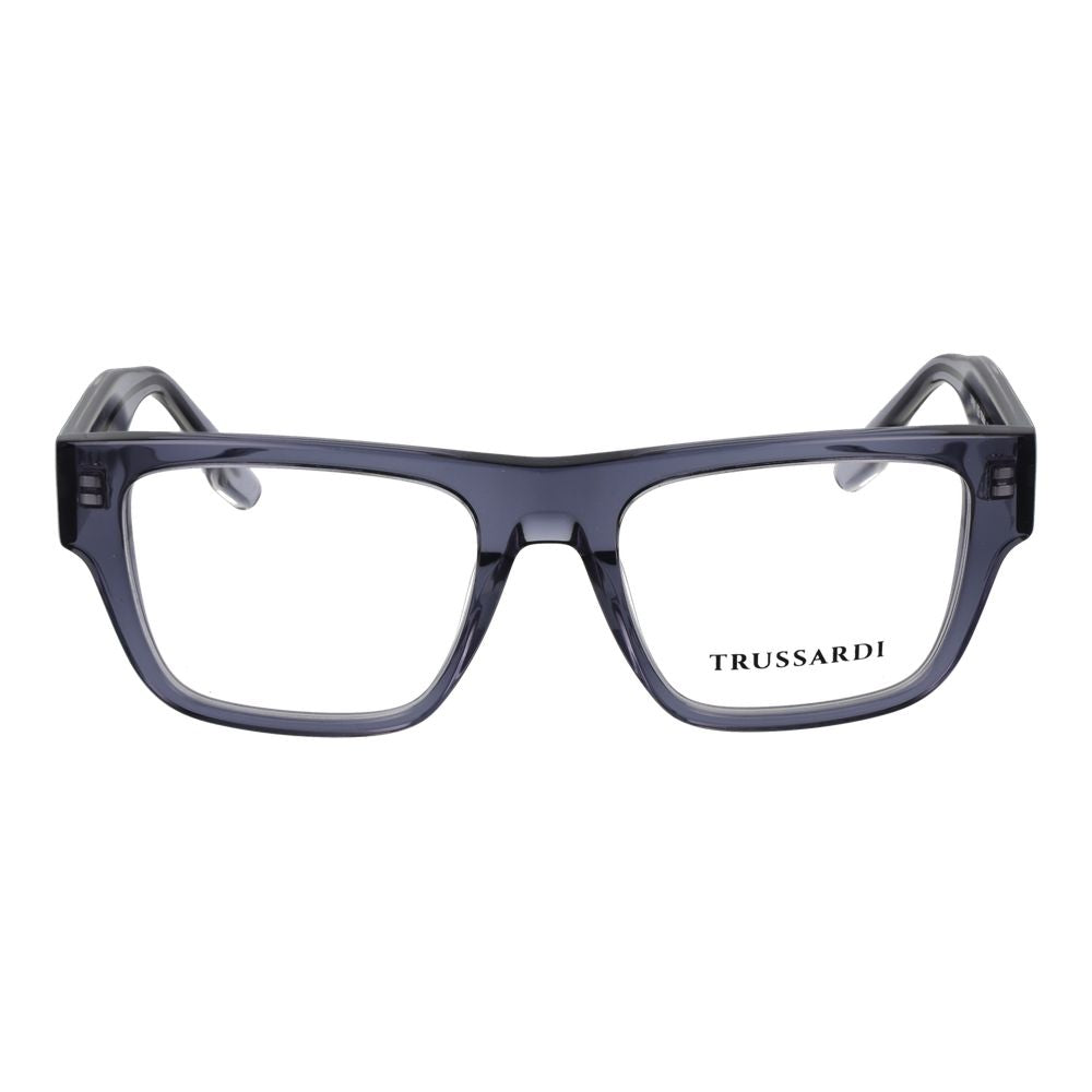 Lunettes Trussardi en acétate bleu (montures)