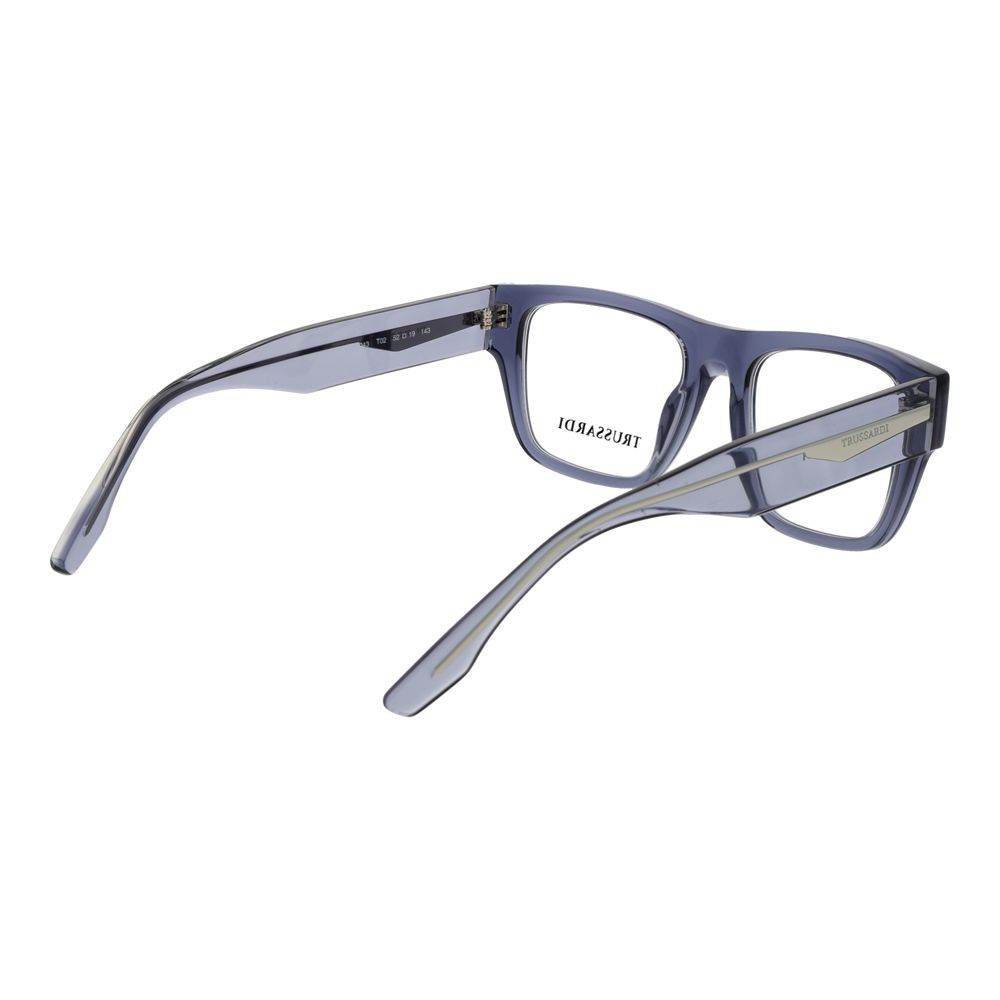 Lunettes Trussardi en acétate bleu (montures)