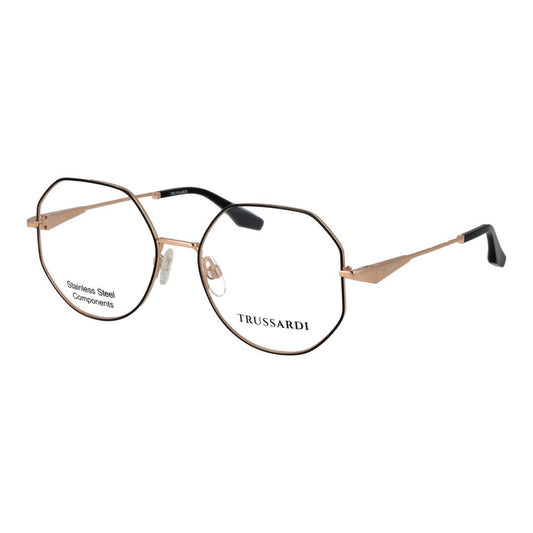 Lunettes (Monture) en acier inoxydable noir Trussardi