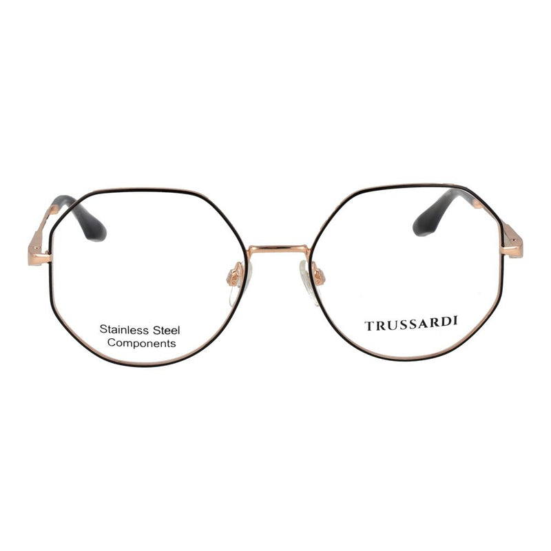 Lunettes (Monture) en acier inoxydable noir Trussardi