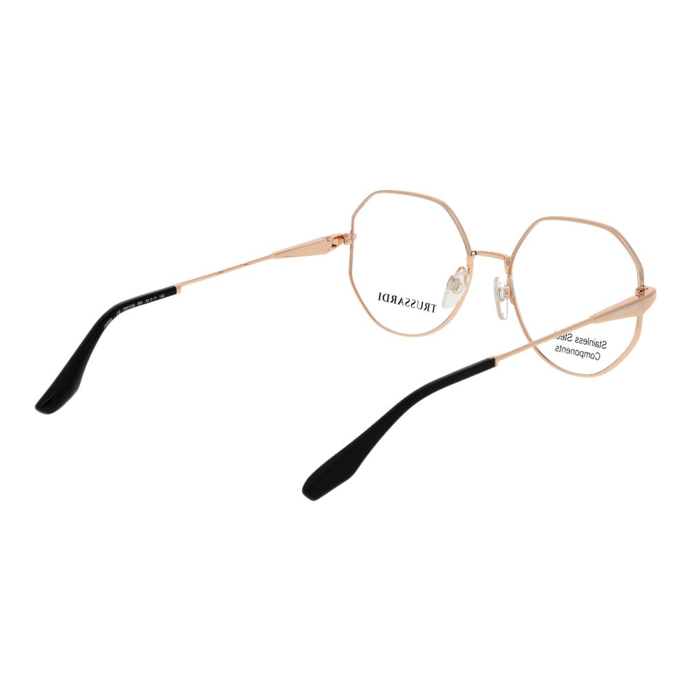 Lunettes (Monture) en acier inoxydable noir Trussardi