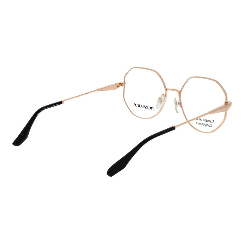 Lunettes (Monture) en acier inoxydable noir Trussardi