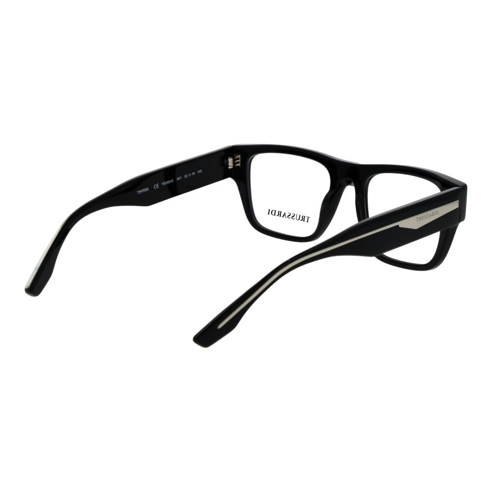 Lunettes (montures) Trussardi noires en acétate