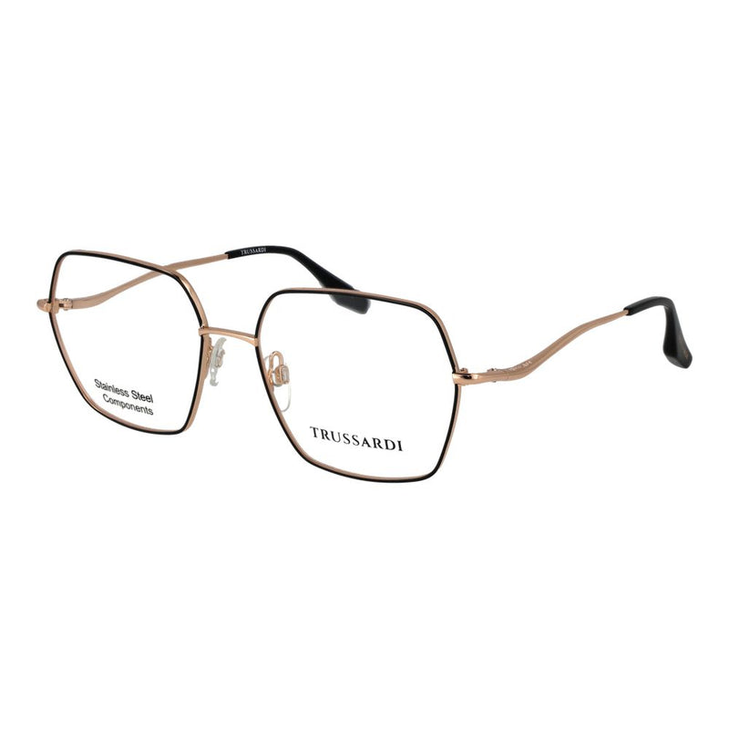 Lunettes (Monture) en acier inoxydable noir Trussardi