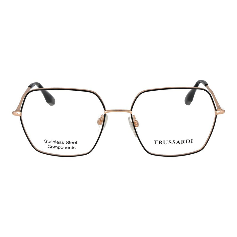 Lunettes (Monture) en acier inoxydable noir Trussardi