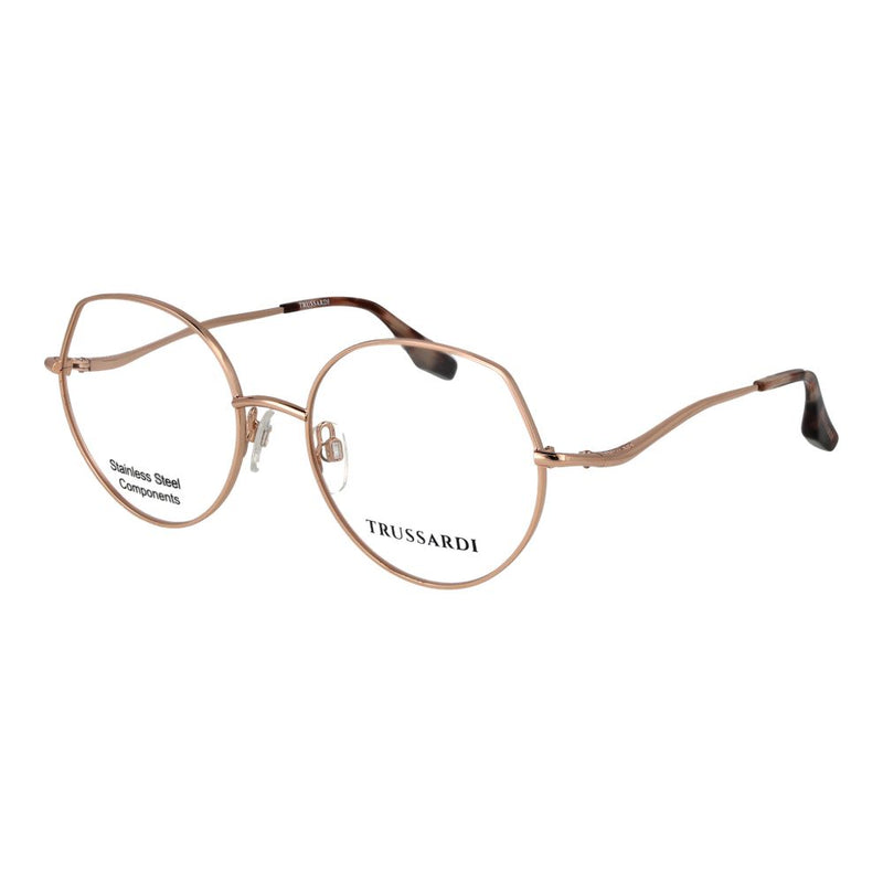 Lunettes en acier inoxydable doré rose Trussardi (Montures)