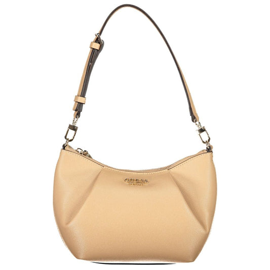 Sac femme Guess Jeans en polyuréthane beige