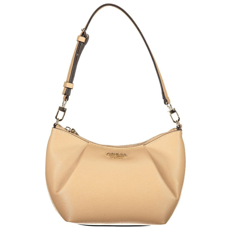 Sac femme Guess Jeans en polyuréthane beige