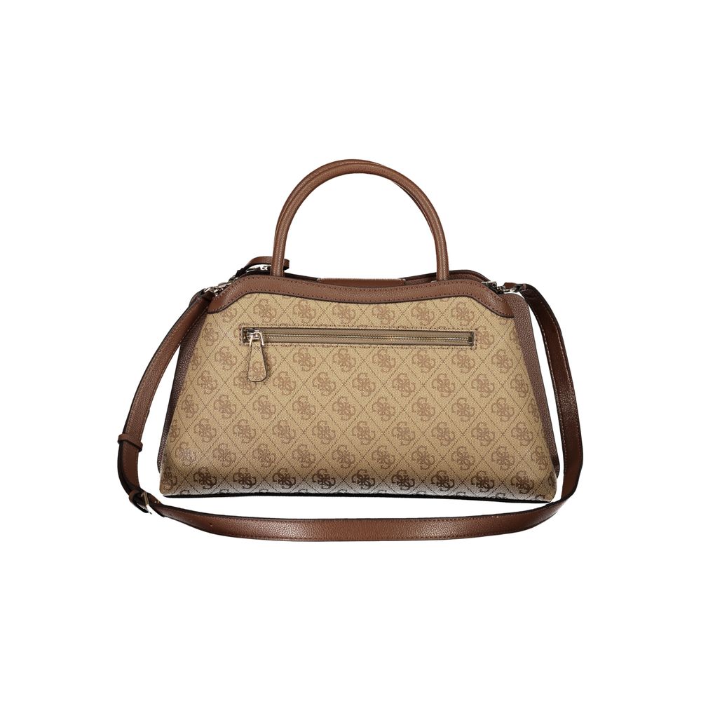Sac femme Guess Jeans en polyuréthane beige