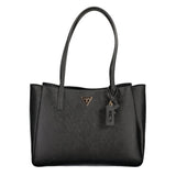 Sac à main Guess Jeans noir en polyuréthane pour femme
