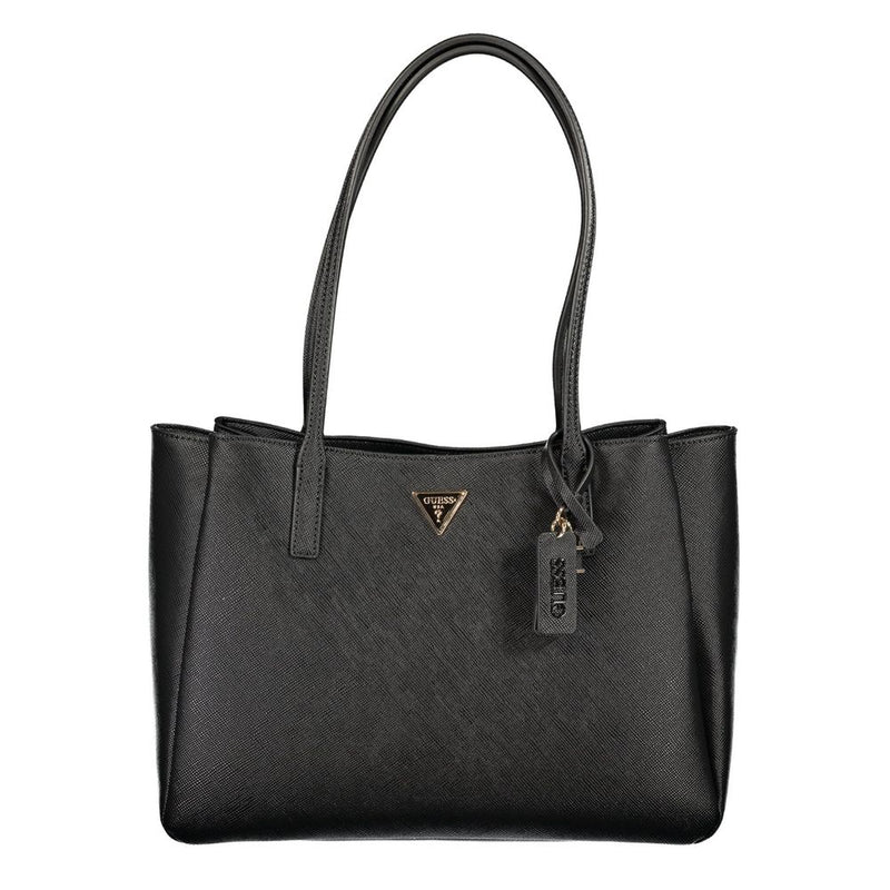 Sac à main Guess Jeans noir en polyuréthane pour femme