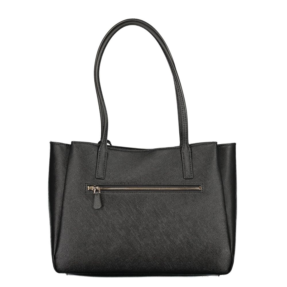 Sac à main Guess Jeans noir en polyuréthane pour femme