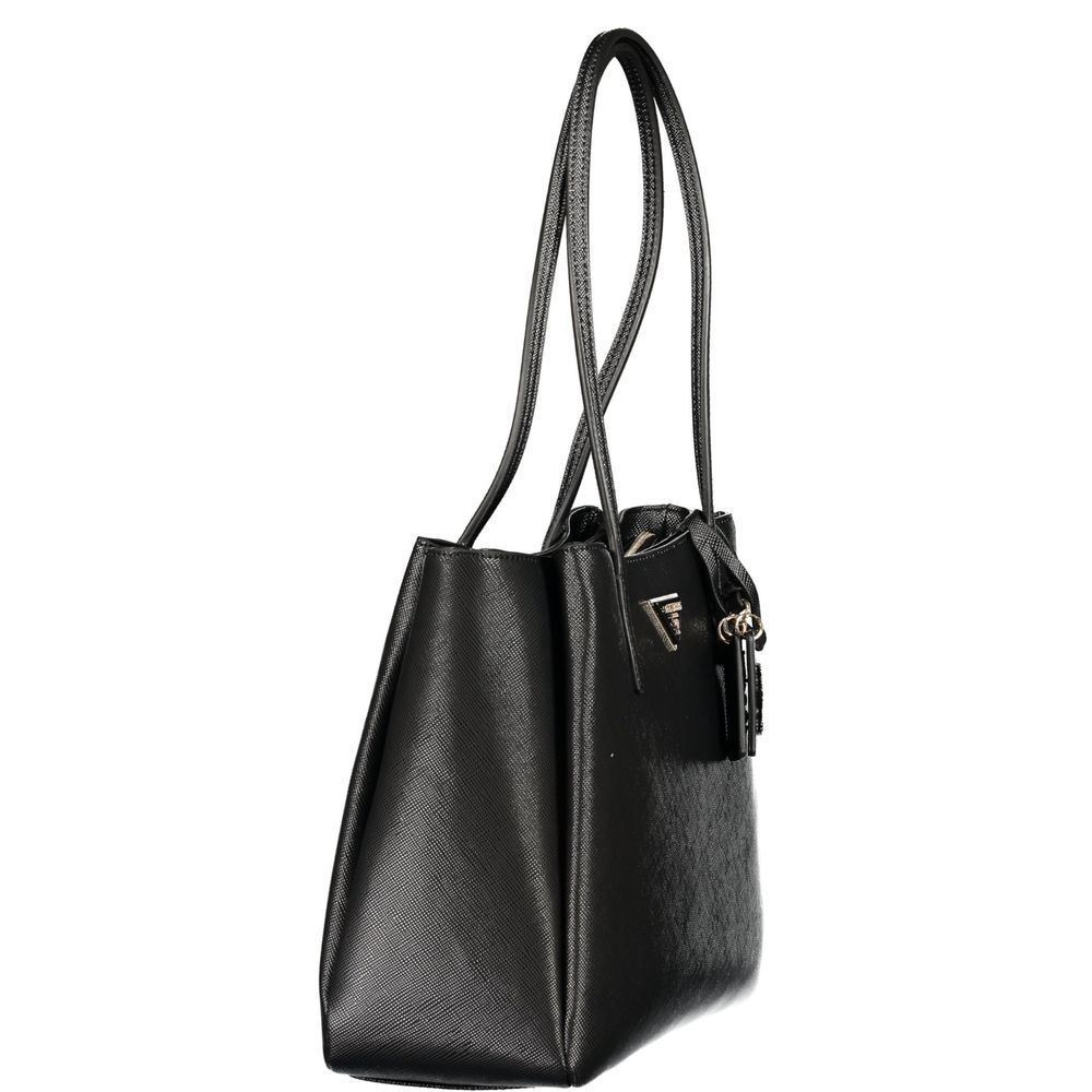 Sac à main Guess Jeans noir en polyuréthane pour femme