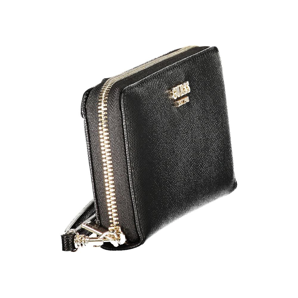 Portefeuille femme Guess Jeans Nero en polyuréthane