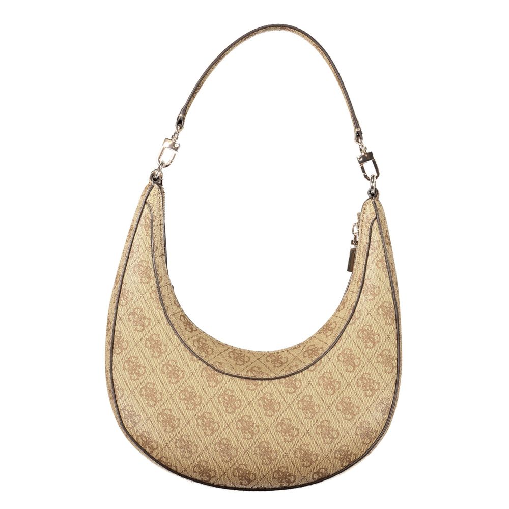 Sac femme Guess Jeans en polyuréthane beige