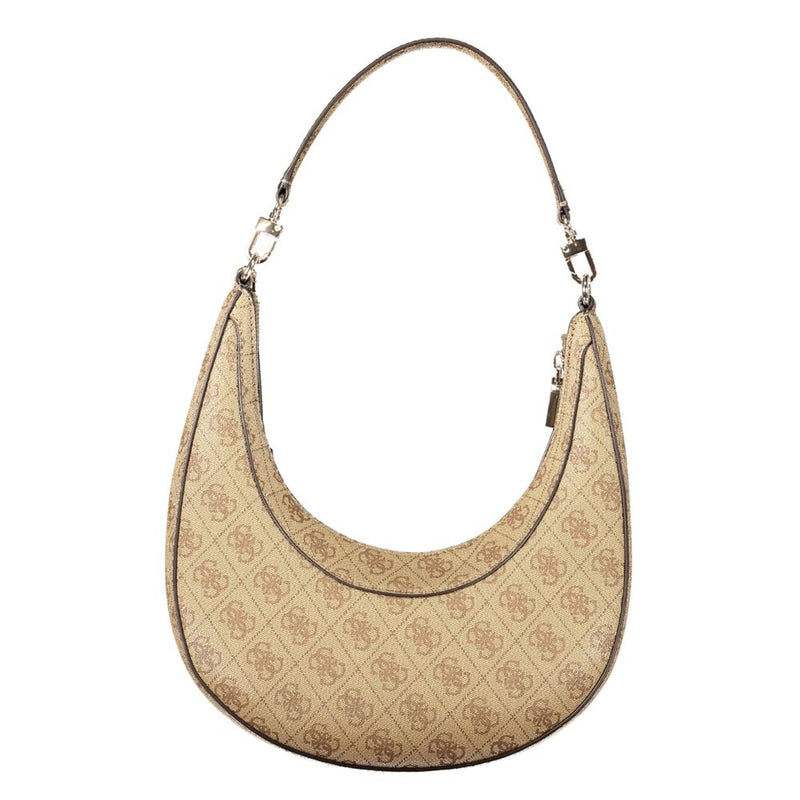 Sac femme Guess Jeans en polyuréthane beige