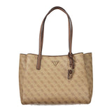 Sac femme Guess Jeans en polyuréthane beige